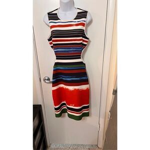 Brand New Clover Canyon multi-color backless dress size L